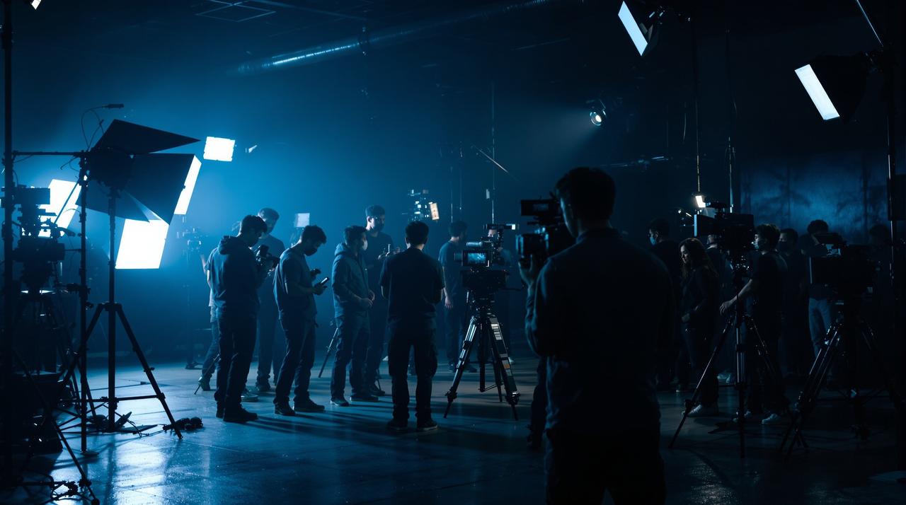 蘑菇视频制作现场